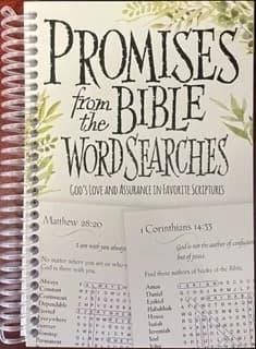 Cover of Promises from the Bible Word Searches