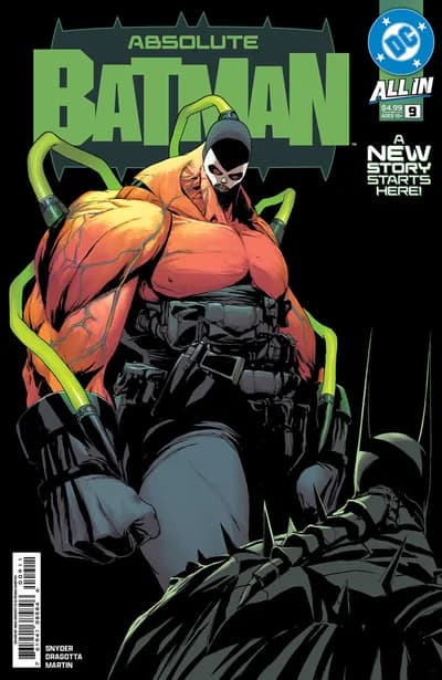 Cover of Absolute Batman #9 — Abomination, Part One