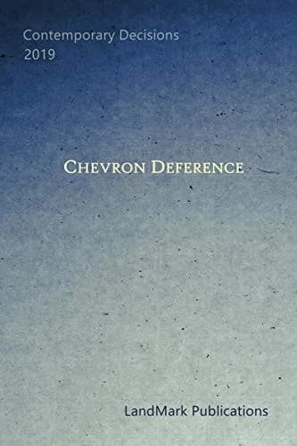 Cover of Chevron Deference
