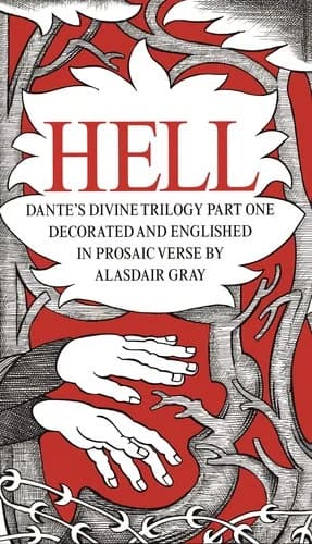 Cover of Hell: Dante's Divine Trilogy Part One Alasdair Gray Classic Novel Book