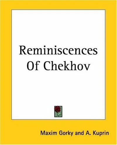 Cover of Reminiscences Of Chekhov