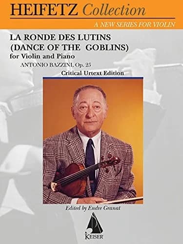 Cover of La Ronde Des Lutins (Dance of the Goblins) Op. 28: Violin and Piano