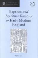 Cover of Baptism and Spiritual Kinship in Early Modern England