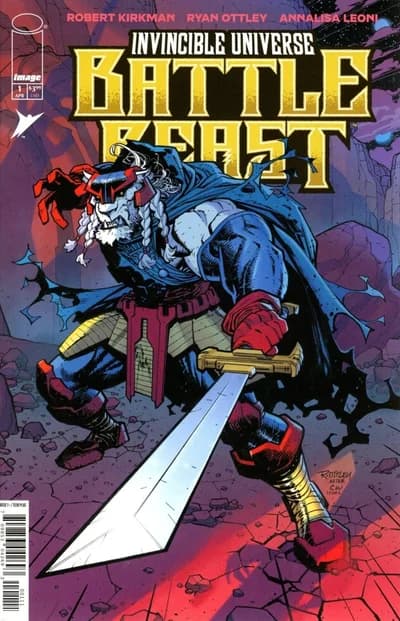 Cover of Invincible Universe Battle Beast Volume 1 Heart of Glory