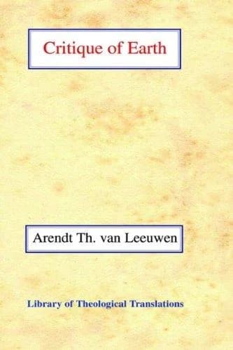 Cover of Critique of Earth