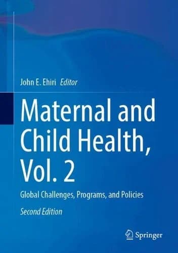 Cover of Maternal and Child Health, Vol. 2
