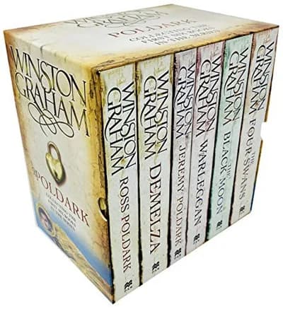 Poldark By Winston Graham Series Collection 1-6 Books Set Ross Poldark, Demelza