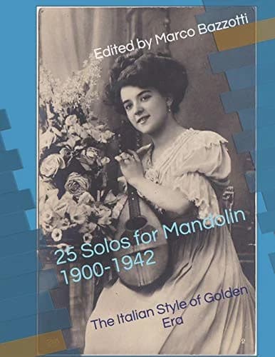Cover of 25 Solos for Mandolin 1900-1942