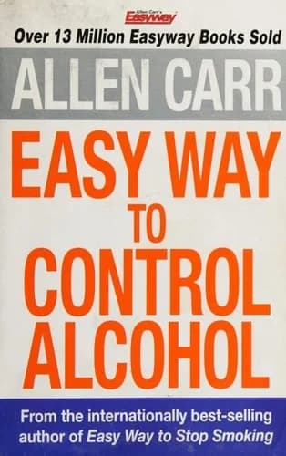 Cover of Easy Way to Control Alcohol Allen Carr Book