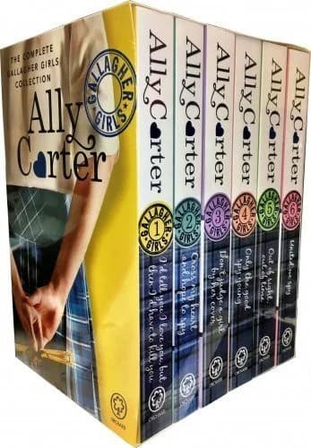 Gallagher Girls Series Ally Carter 6 Books Collection Set (Cross My Heart and Hope to Spy)
