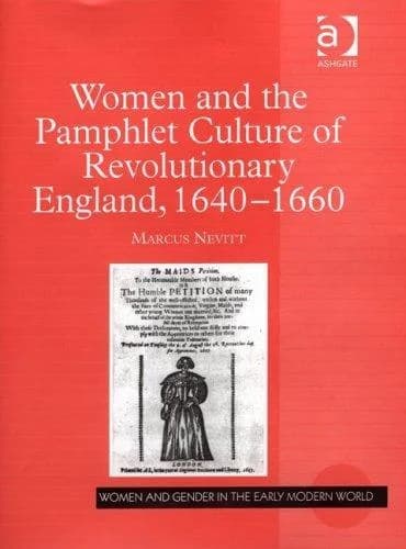 Cover of Women and the Pamphlet Culture of Revolutionary England, 1640-1660