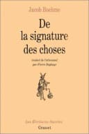 De la signature des choses