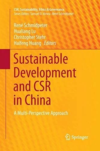 Cover of Sustainable Development and CSR in China