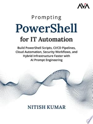 Cover of Prompting PowerShell for IT Automation