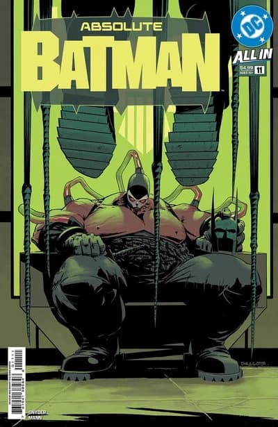 Cover of Absolute Batman #11 — Abomination, Part Three