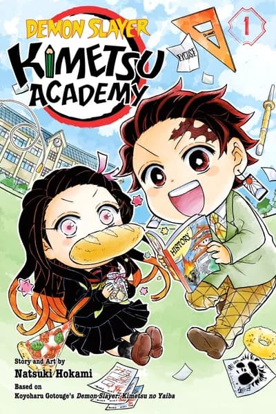 Cover of Demon Slayer: Kimetsu Academy Volume 6