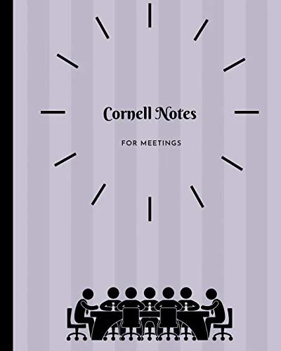 Cover of Cornell Notes for Meetings