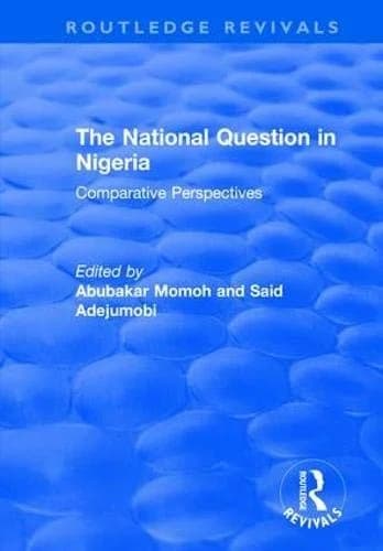 Cover of The National Question in Nigeria