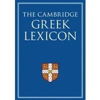 Cover of The Cambridge Greek Lexicon 2 Volume Hardback Set
