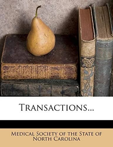 Cover of Transactions...