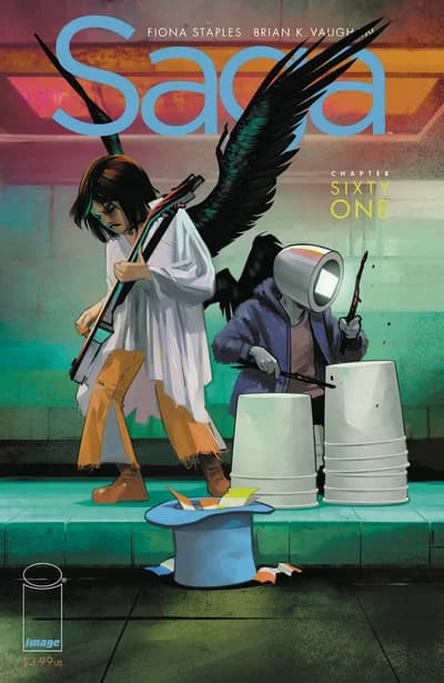 Cover of Saga #61 — Chapter Sixty-One