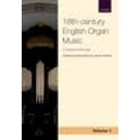 Cover of 18th-century English Organ Music, Volume 1