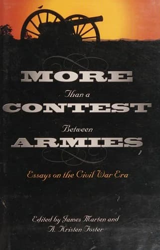 Cover of More Than a Contest Between Armies