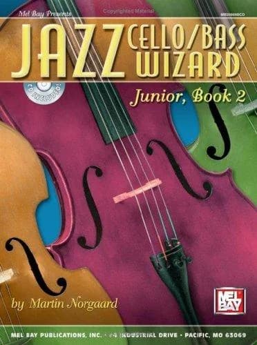 Cover of Jazz Cello/Bass Wizard Junior, Book 2 Book/Cd Set