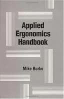 Applied Ergonomics Handbook
