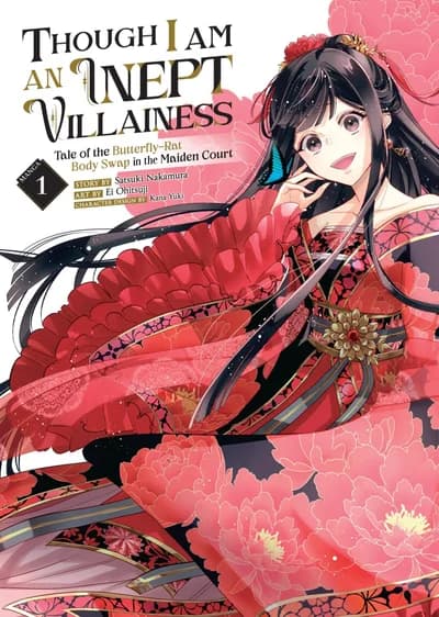 Cover of Though I Am an Inept Villainess: Tale of the Butterfly-Rat Body Swap in the Maiden Court Vol 8