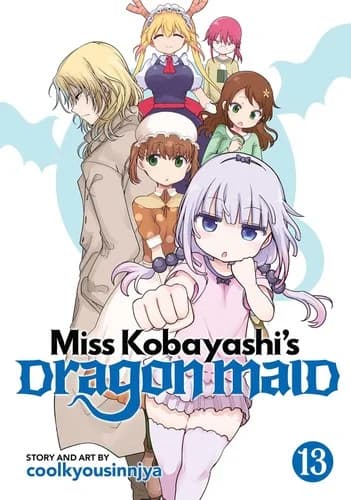 Cover of Miss Kobayashi's Dragon Maid Volume 13