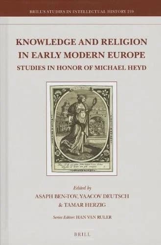 Cover of Knowledge and Religion in Early Modern Europe
