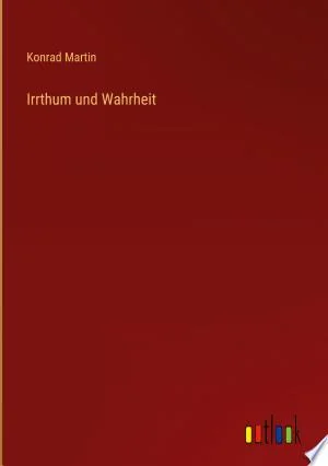 Cover of Irrthum und Wahrheit