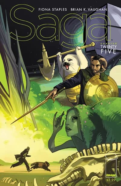 Cover of Saga #25 — Chapter Twenty-Five