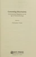 Governing Uncertainty