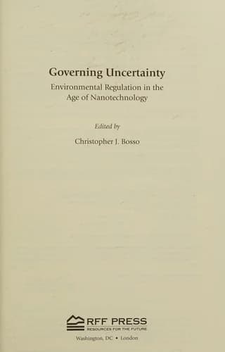 Cover of Governing Uncertainty