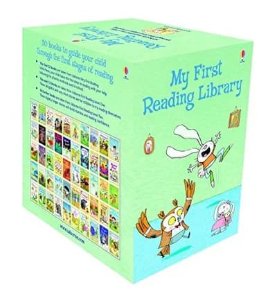 Usborne My First Reading Library Collection 50 Books Box Set ( Pirate Pat ) Paperback