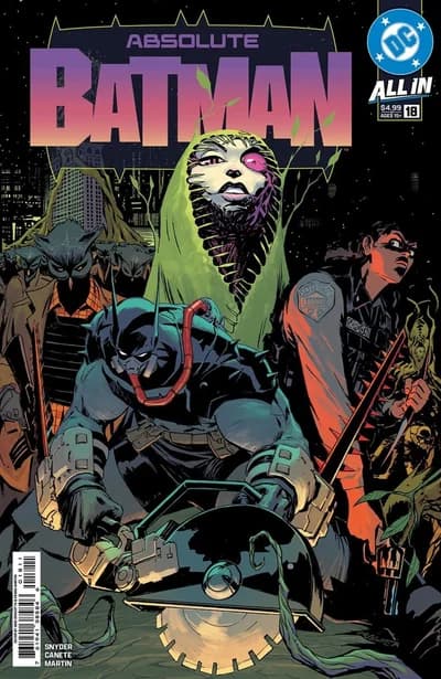 Cover of Absolute Batman #18 — The Seventh Kingdom - Part 2