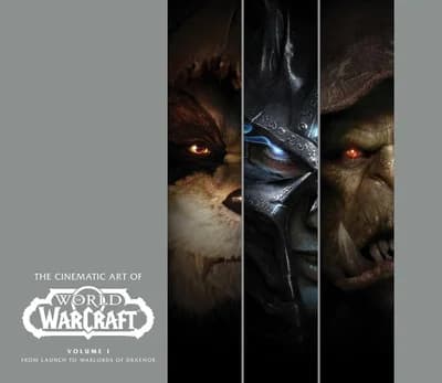 Cover of The Cinematic Art of World of Warcraft: Volume 1 - Non Fiction - Hardback