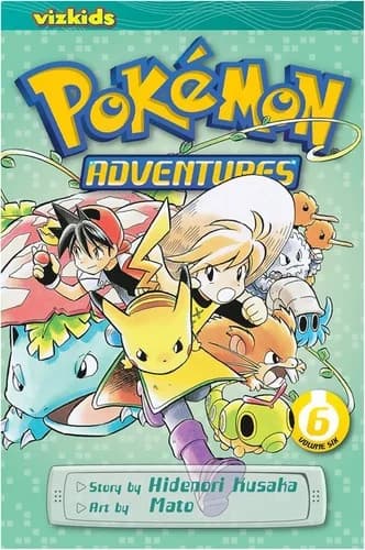 Cover of Pokémon Adventures, Volume 6