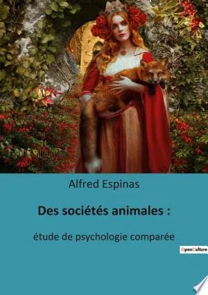 Cover of Des societes animales