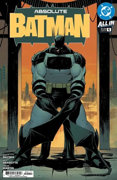 Cover of Absolute Batman #1 — The Zoo, Part One