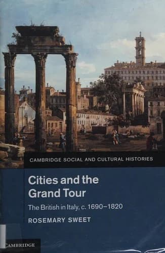 Cover of Cities and the Grand Tour