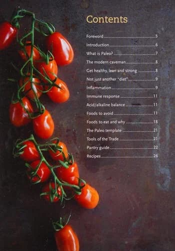 Cover of Paleo: The Real Food Diet to Reset Your Life Elizabeth Marsh Book