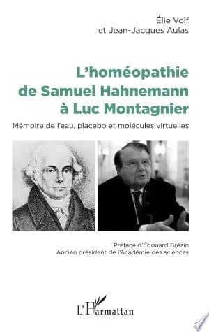 Cover of L'homéopathie de Samuel Hahnemann à Luc Montagnier