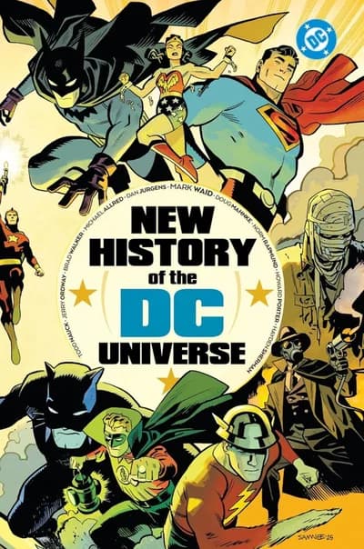 Cover of New History of the DC Universe Hardcover