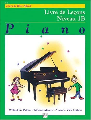 Cover of Alfred's Basic Piano Library Lesson 1B Frans