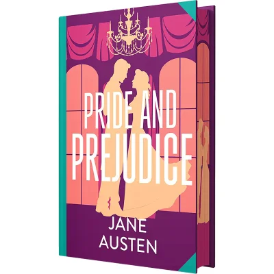 Cover of Pride And Prejudice Deluxe Hardback Sprayed Edge Edition Jane Austen Book