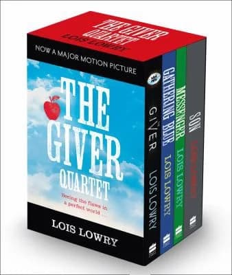 Cover of The Giver Quartet Complete Series 4 Books Collection Box Set by Lois Lowry