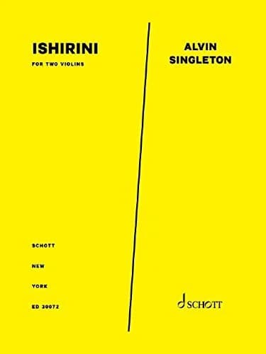 Cover of Ishirini: Two Violins Two Performance Scores